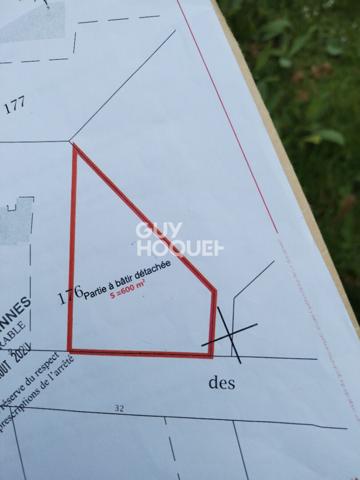 Terrain Vannes 600 m2