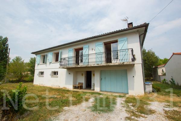 maison avec sous sol et jardin