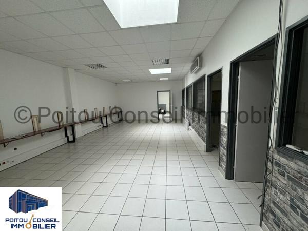 LOCATION RETAIL BUREAUX D’ENVIRON 575m2 AU CALME AVEC PARKING ZONE MENDES FRANCE CHAURAY