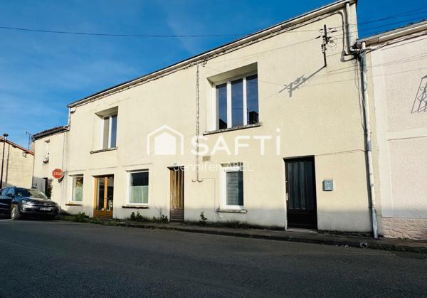 EMSEMBLE IMMOBILIER AVEC STUDIO + GRAND ESPACE À RENOVER