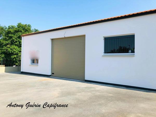 Local artisanal 180 m² avec bureau – Proche La Gaubretière