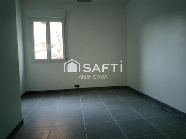 Appartement de 96m² en rez de jardin avec terrasse ,garage et jardin