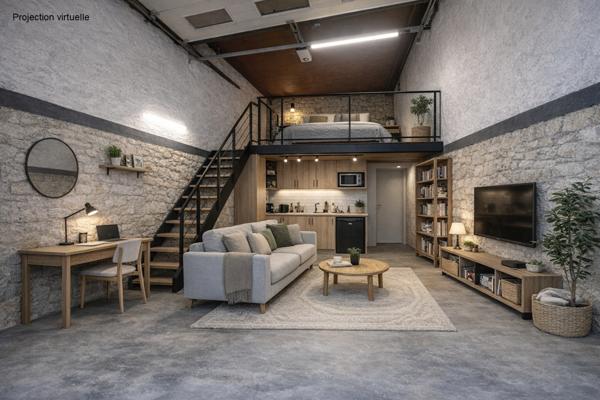 Maison de ville de caractère avec espace indépendant à Tours