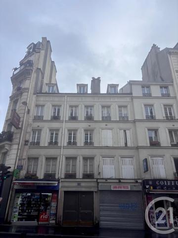 Appartement F2 à vendre  2 pièces - 28,95 m2 PARIS - 75010