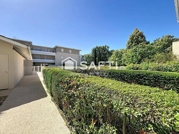 Terrasse, piscine, résidence sécurisée