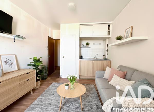 Studio à vendre 11,93 m² Boulogne-Billancourt