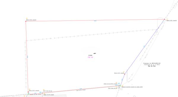11300 Terrain Constructible 492m² à Brugairolles