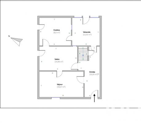 Maison à vendre 4 pièces 86,31 m² Le Mans