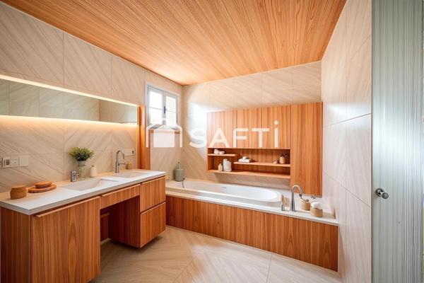 Villa 136m2, parcelle 621m2 FORT POTENTIEL