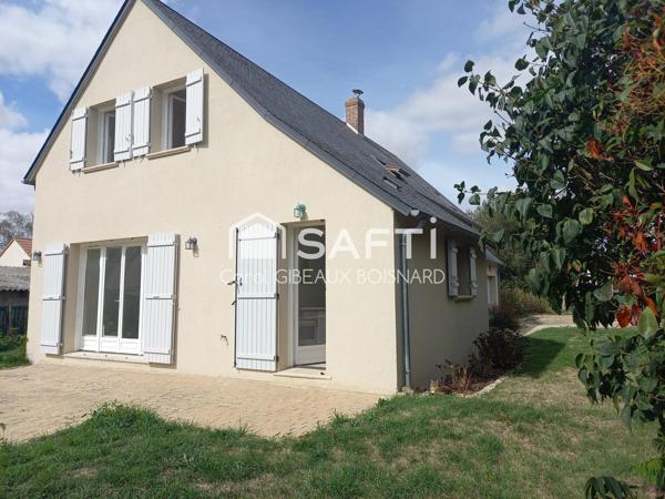Pavillon familial 4 chambres avec garage et terrain