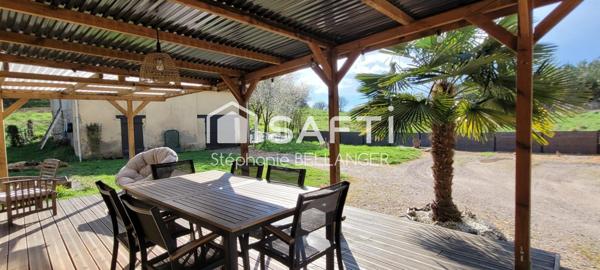 Corps de ferme rénové 3 chambres, dépendances