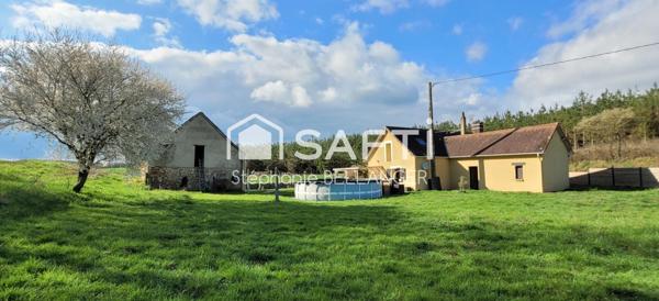 Corps de ferme rénové 3 chambres, dépendances