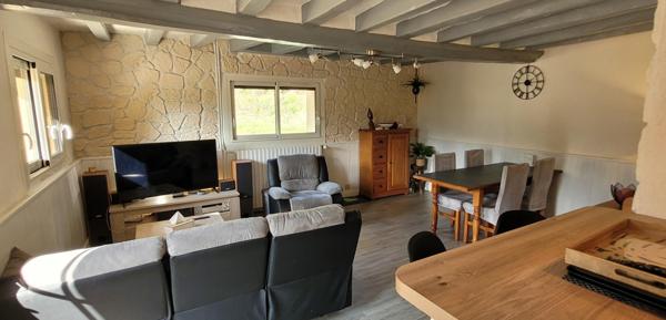 Corps de ferme rénové 3 chambres, dépendances