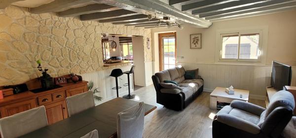 Corps de ferme rénové 3 chambres, dépendances