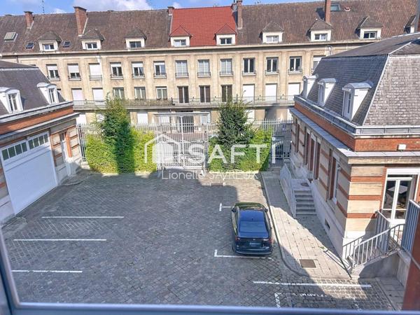 Douai – Appartement de charme 2 chambres avec balcon et terrasse – Résidence sécurisée