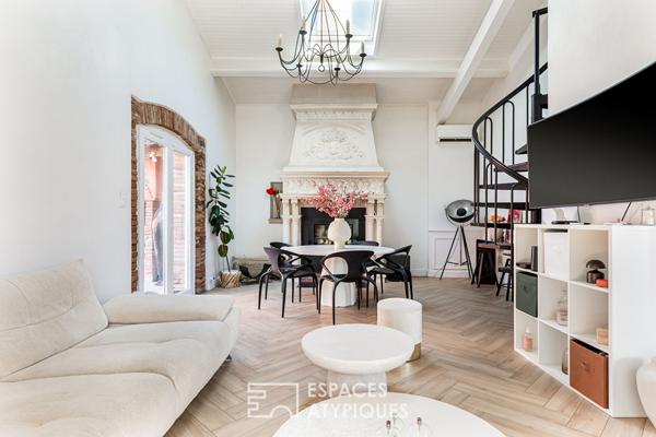 Maison toulousaine rénovée avec jardin proche de Toulouse