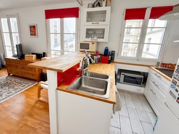 Appartement Paris 1 pièce(s) 25.45 m2