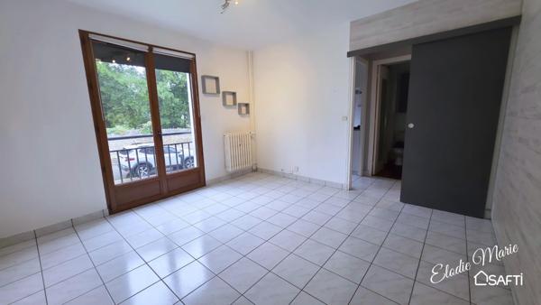 Appartement F1 25m2 avec cave et place de parking