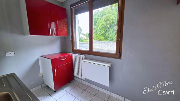 Appartement F1 25m2 avec cave et place de parking