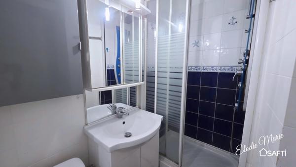 Appartement F1 25m2 avec cave et place de parking