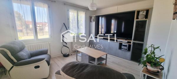 Maison T4 rénovée avec garage, proche des commodités