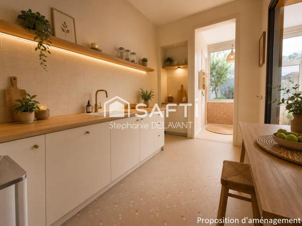 Bordeaux Barrière de Pessac – Maison avec jardin, garage et fort potentiel !