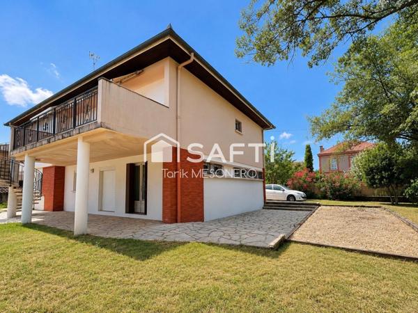 Maison familiale avec grand jardin
