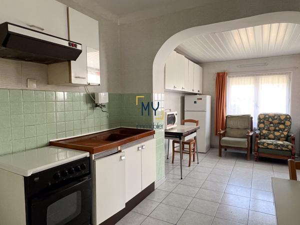 MAISON BÂTIR SEMI-INDIVIDUELLE À TRAVAUX AVEC JARDIN & GARAGE