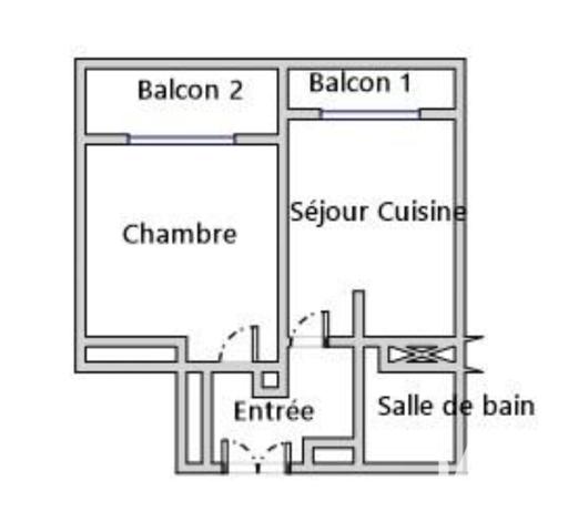 Appartement à vendre 2 pièces 40,42 m² Caluire-et-Cuire