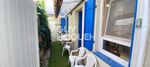 Maison Mauguio  - Carnon-plage  2 pièces 18 m2 - avec extérieur - 50m de la plage