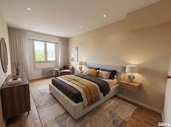 LAVAL – Rive Droite | Résidence Les Charmilles | Appartement T4 de 99 m² avec ascenseur, parking et parc privé