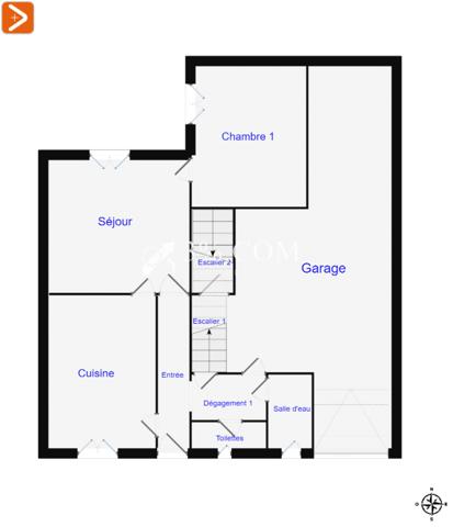 Maison 5 pièce(s) 3 chambre(s) 96 m²