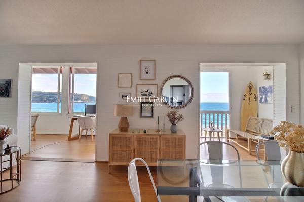 A louer Bail Code Civil - Appartement 147 m² - 3 chambres - Hendaye - Vue Océan