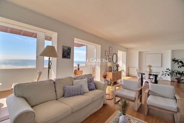A louer Bail Code Civil - Appartement 147 m² - 3 chambres - Hendaye - Vue Océan