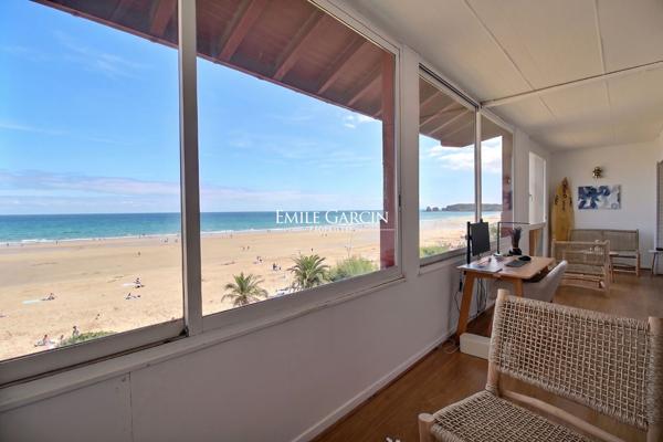 A louer Bail Code Civil - Appartement 147 m² - 3 chambres - Hendaye - Vue Océan