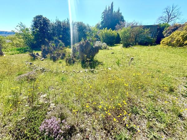 Magnifique terrain rare à la vente sur la commune de Volx