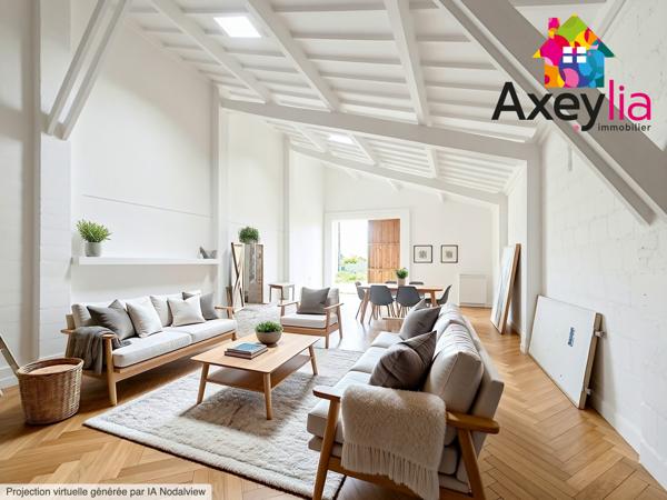 Renaison (42370) A VENDRE - RENAISON - MAISON D'HABITATION ET GRANDES DÉPENDANCES À RÉHABILITER AVEC TERRAIN
