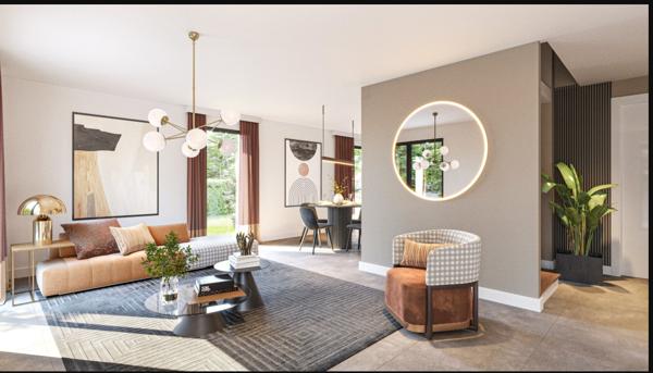 Appartement Aix En Provence 4 pièce(s) 85.70 m2, avec jardin de 493m2