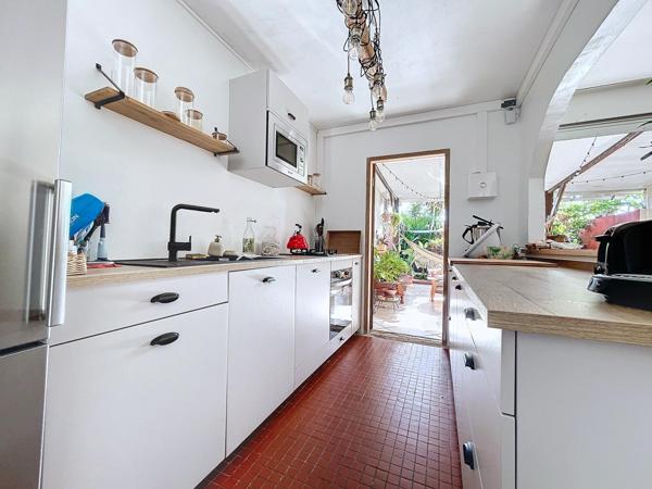 Maison mitoyenne 100m² 4 chambres - Terrain 196m²