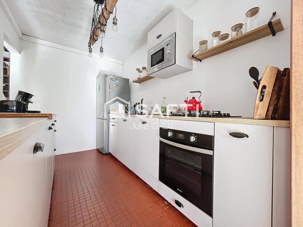 Maison mitoyenne 100m² 4 chambres - Terrain 196m²