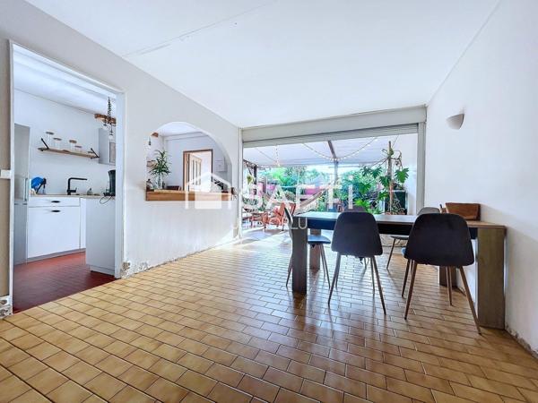 Maison mitoyenne 100m² 4 chambres - Terrain 196m²