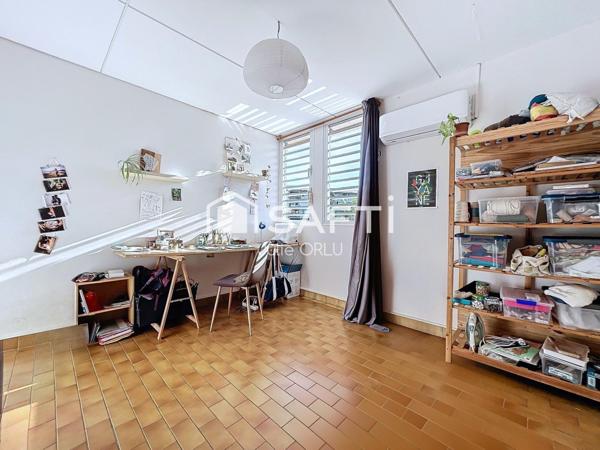 Maison mitoyenne 100m² 4 chambres - Terrain 196m²