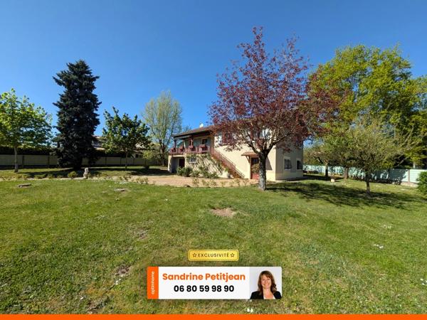 Civrieux - Maison à vendre 123 m²,  terrain de 1470 m²
