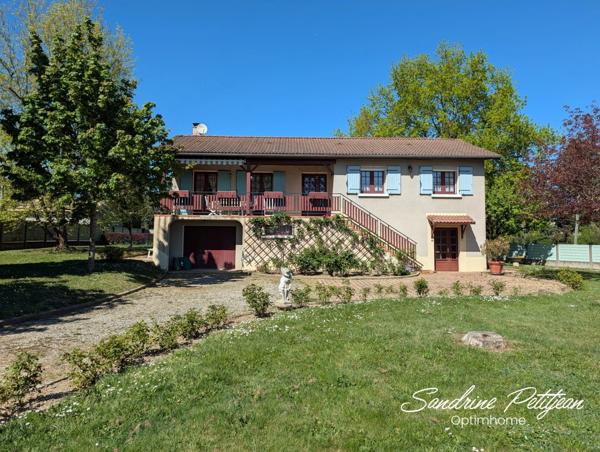 Civrieux - Maison à vendre 123 m²,  terrain de 1470 m²