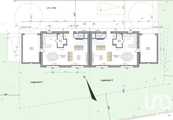 Terrain à vendre 400 m² Six-Fours-les-Plages