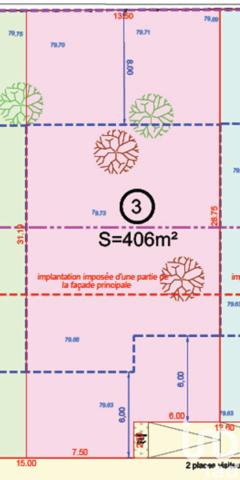 Terrain à vendre 406 m² Champcueil