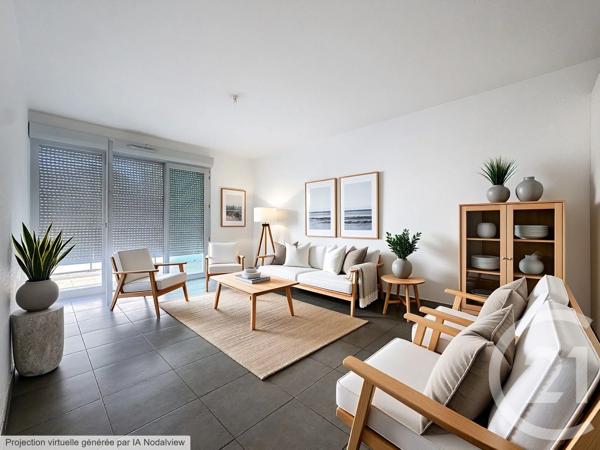 Appartement F3 à vendre  3 pièces - 63,01 m 2   MONTPELLIER  - 34