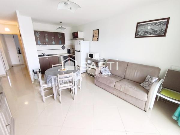 Appartement T3 49m², à 250 m des plages