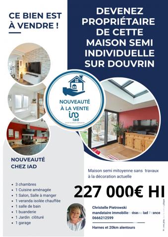 Maison à vendre 5 pièces 102 m² Douvrin
