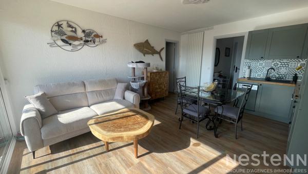 Quiberon, proche Grande plage - Appartement rénové avec une chambre, extérieur, cave et stationnement